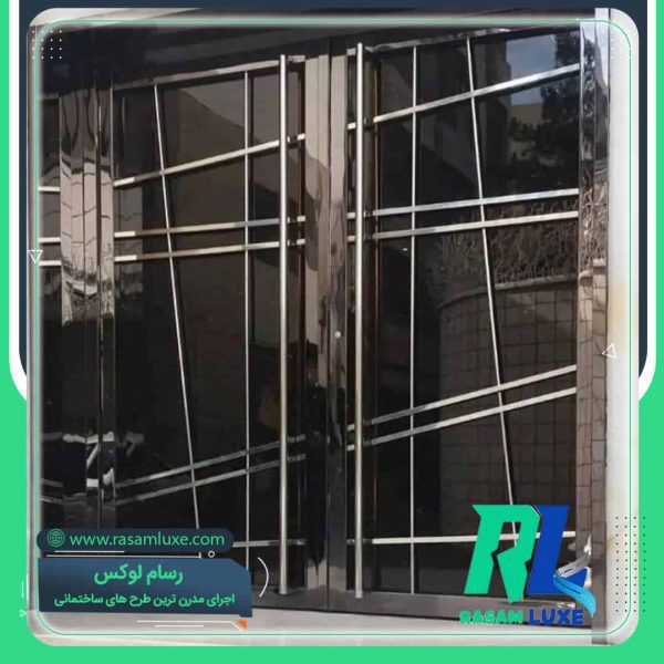 اجرای درب استیل دولنگه ضد سرقت مشهد