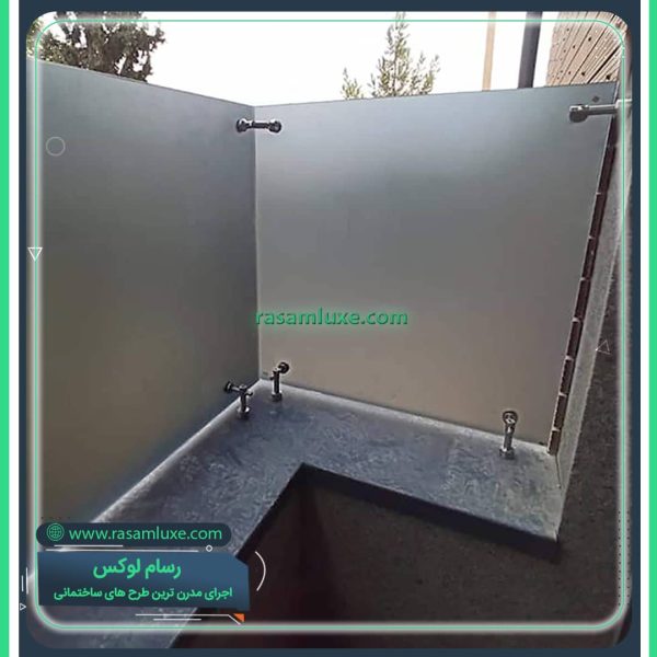 ساخت بالکن شیشه ای