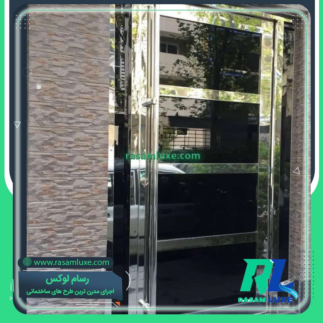 قیمت درب استیل تک لنگه ورودی مغازه