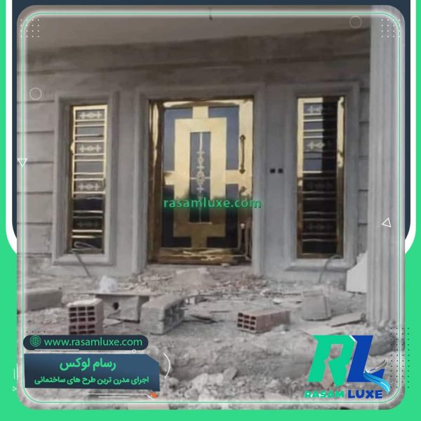 قیمت درب استیل ورودی ویلا مازندران