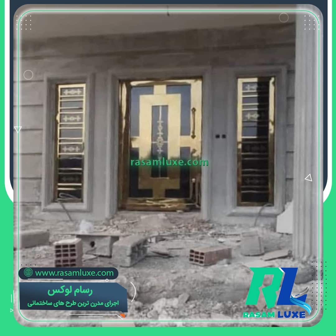 قیمت درب استیل ورودی ویلا مازندران