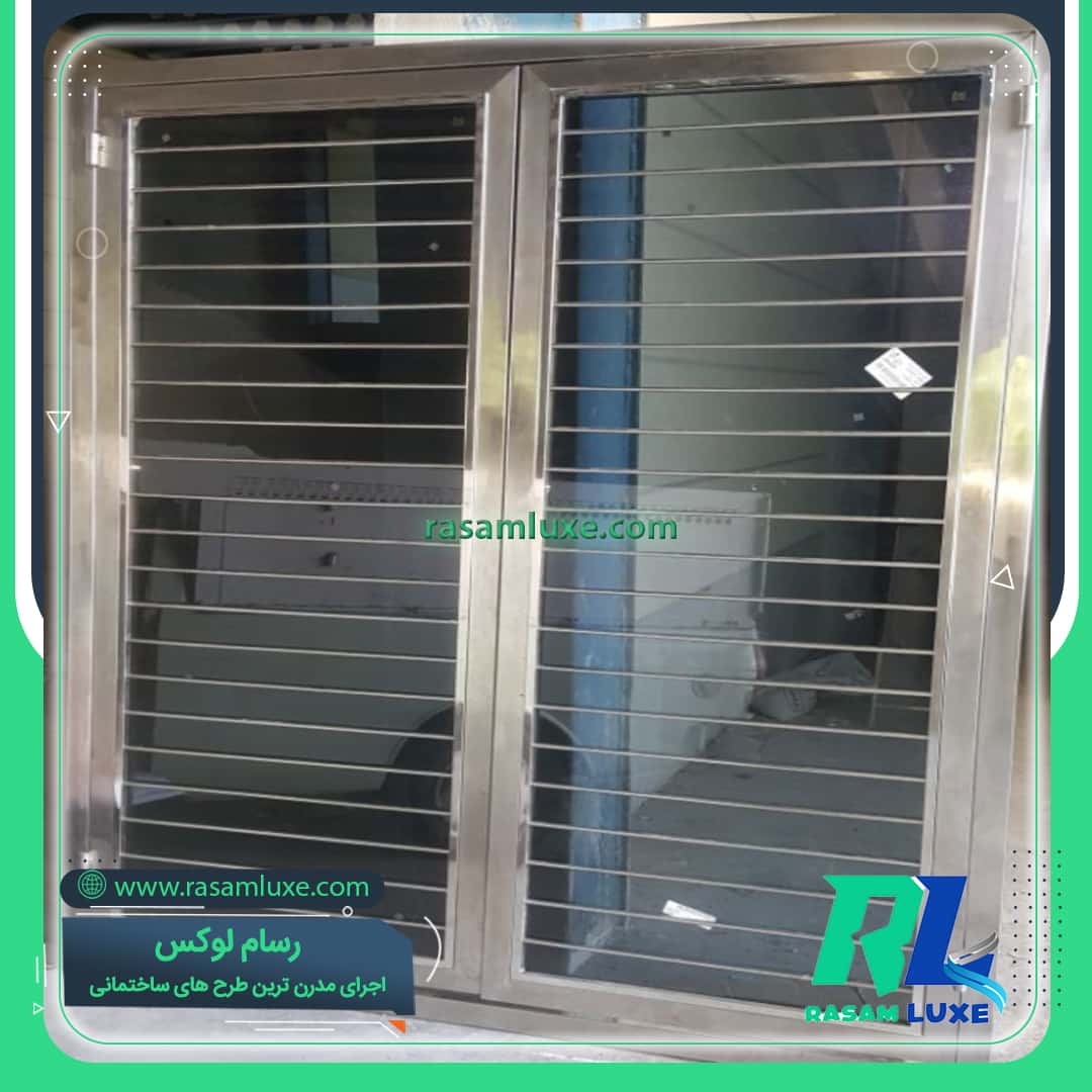 قیمت درب استیل ضد سرقت ورودی مغازه دولنگه