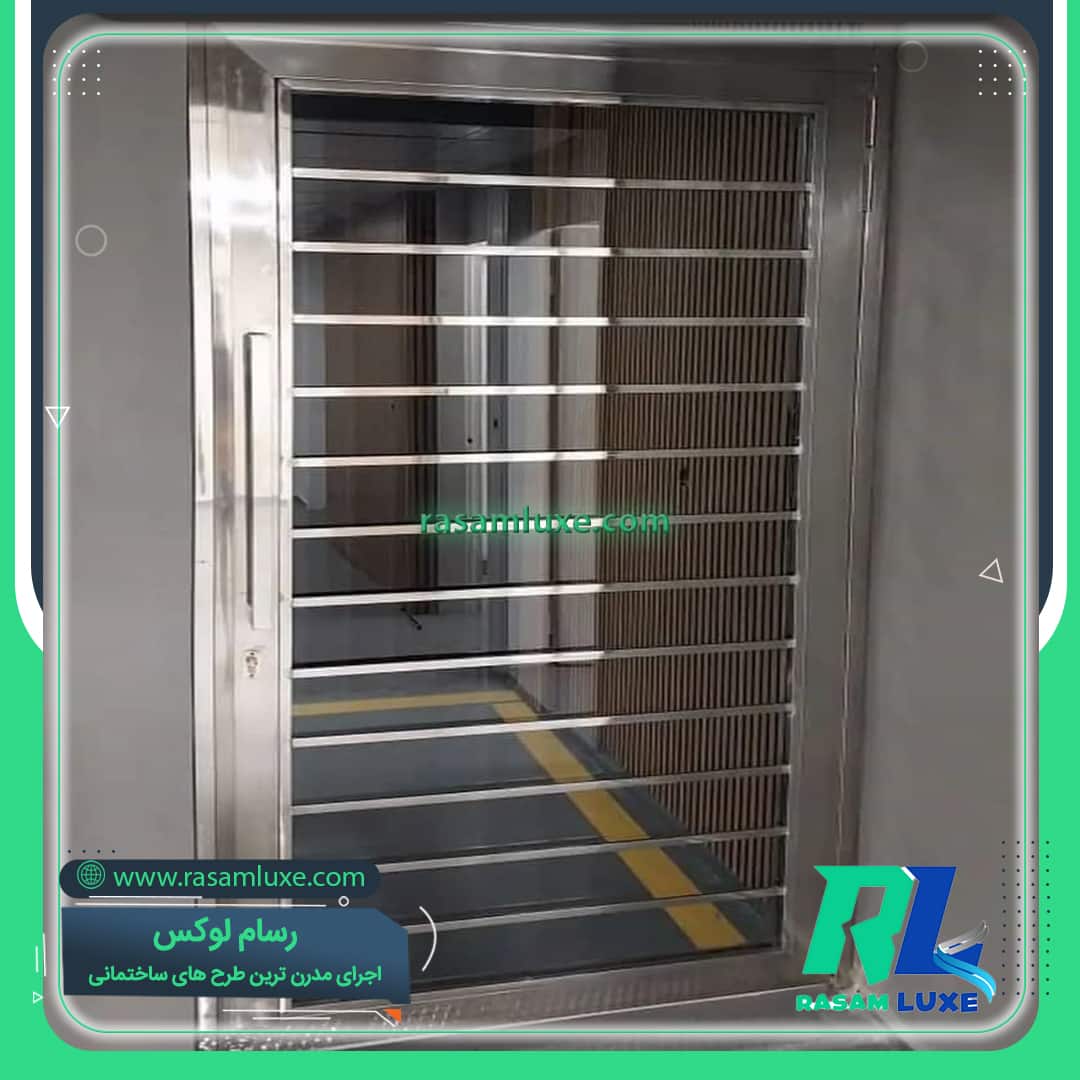 قیمت درب استیل تک لنگه ورودی مغازه تهران ضد سرقت