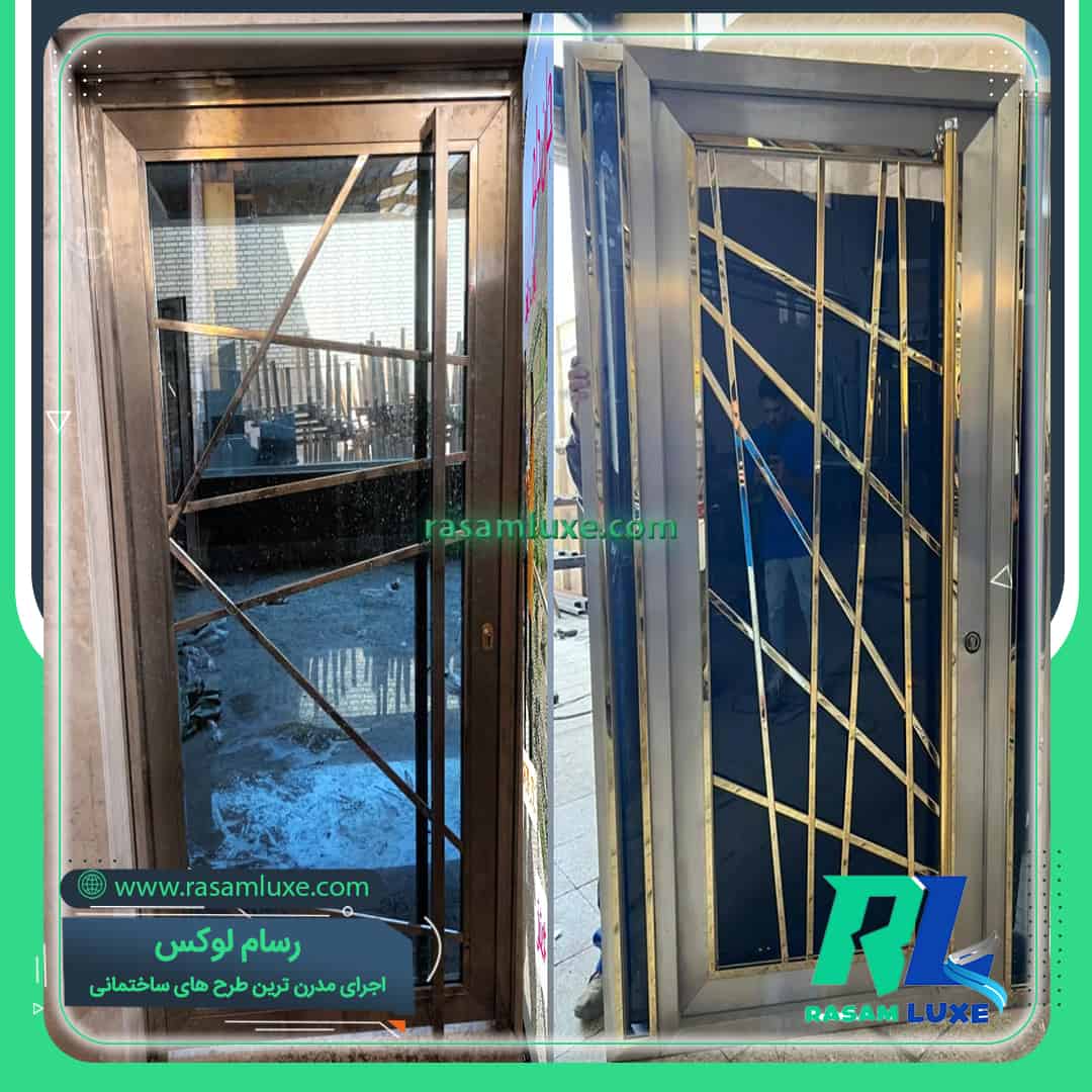 قیمت درب استیل ضد سرقت لابی ساختمان