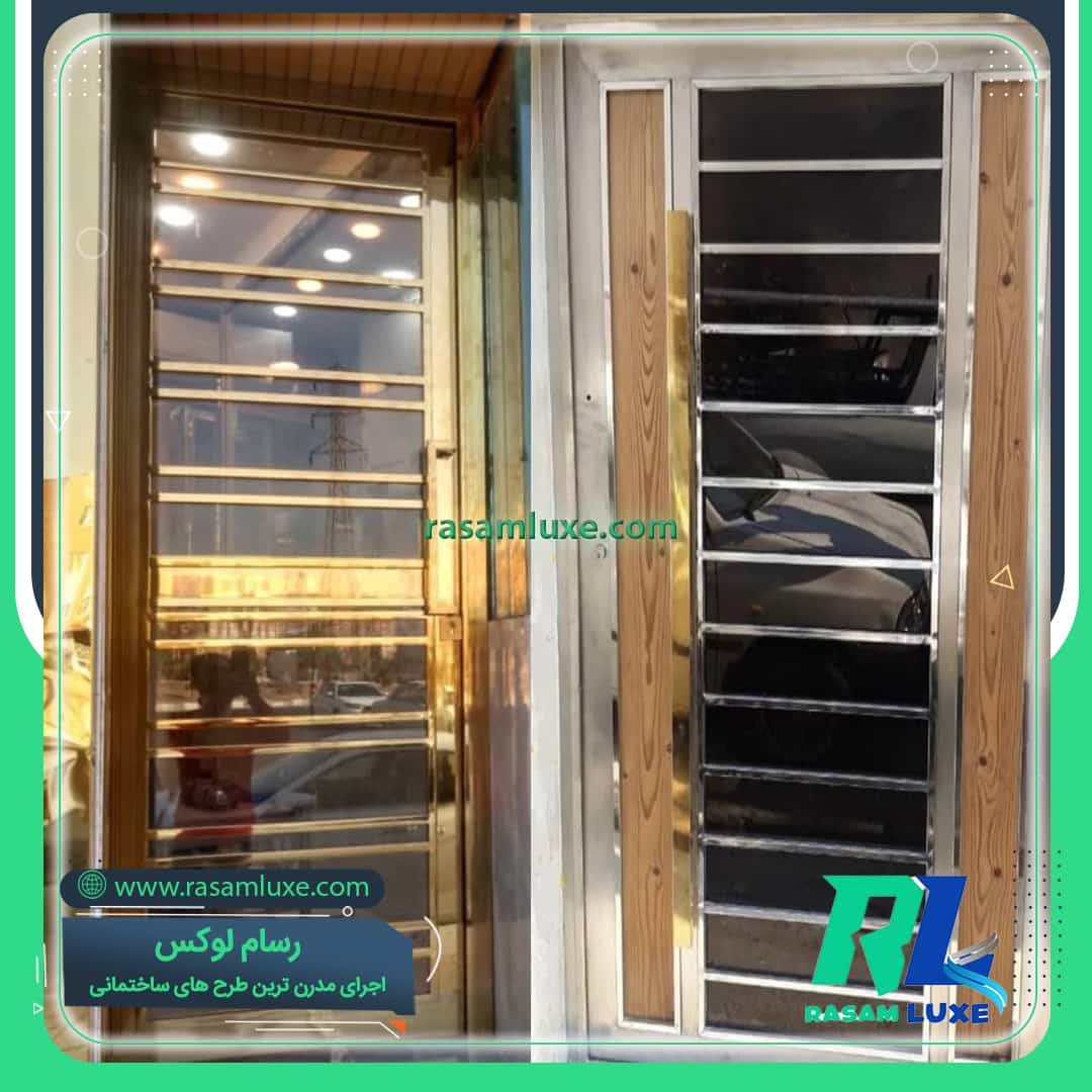 قیمت درب استیل تک لنگه مغازه