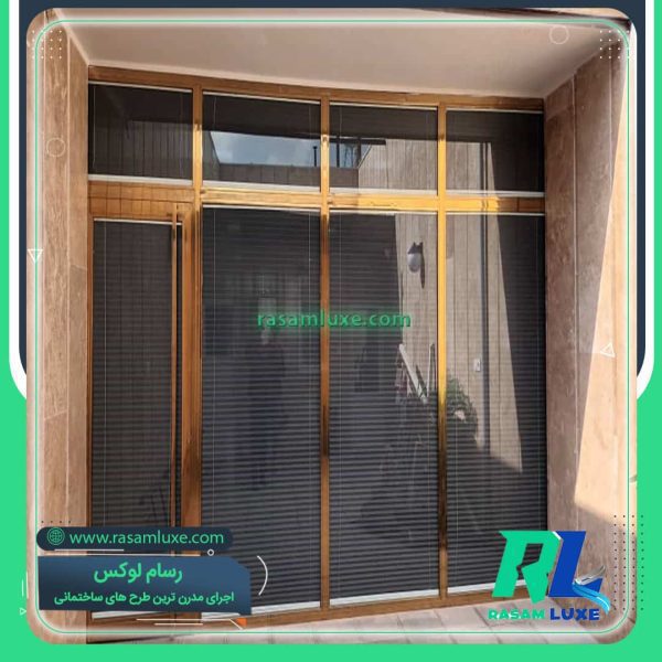 قیمت درب استیل شیشه ورودی فروشگاه تجاری تهران