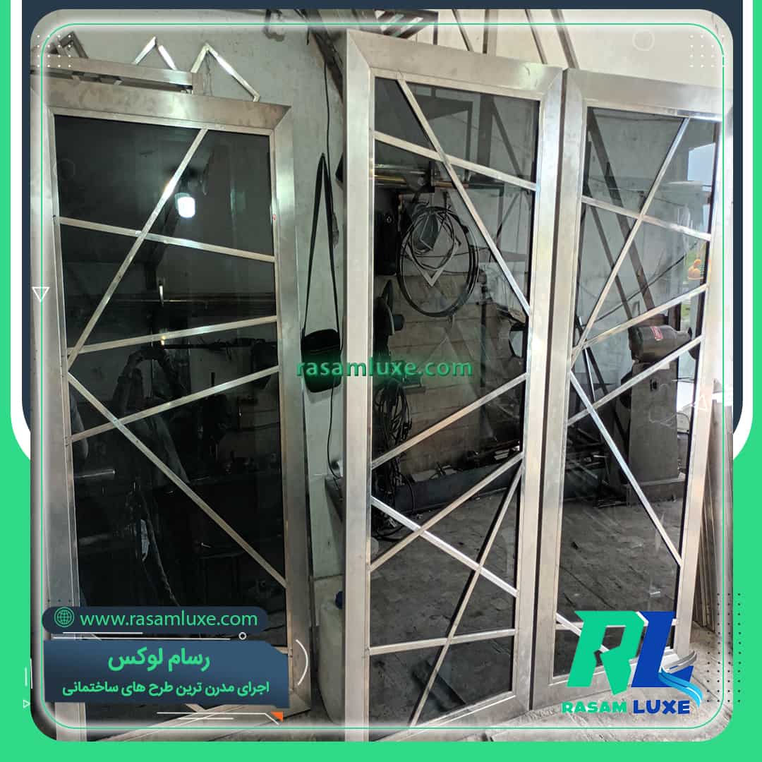 قیمت درب استیل ضد سرقت لابی