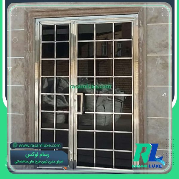 قیمت درب استیل ضد سرقت ورودی لابی تهران