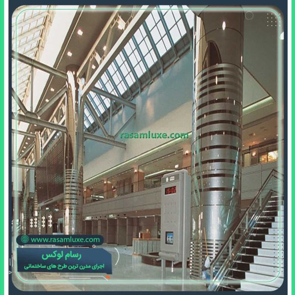 روکش استیل ستون