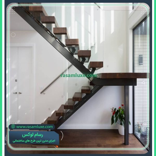 نرده شیشه ای لوکس