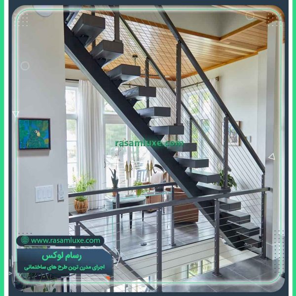 نرده کابلی سیم بکسلی