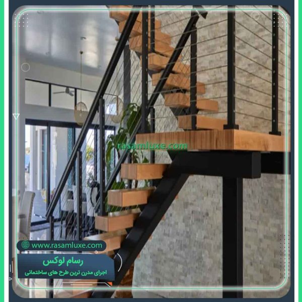 نرده کابلی سیم بکسلی