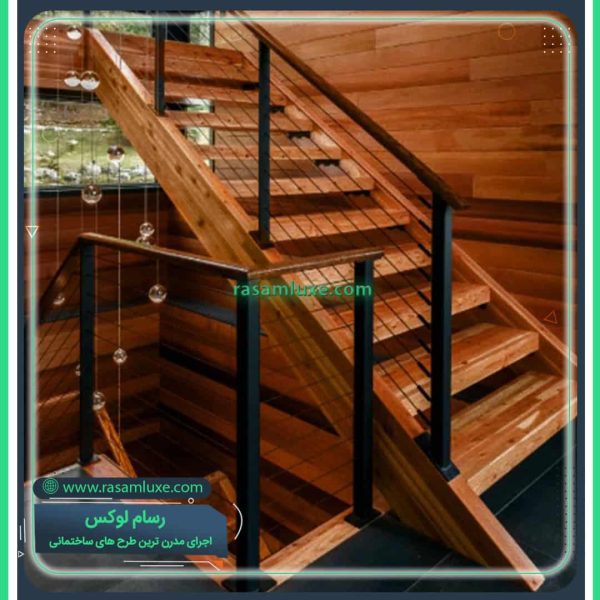 ساخت نرده کابلی شیک