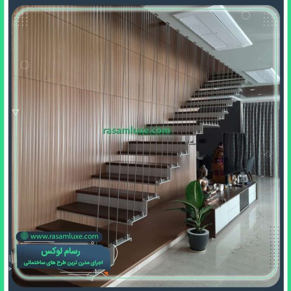 نرده سیمی عمودی