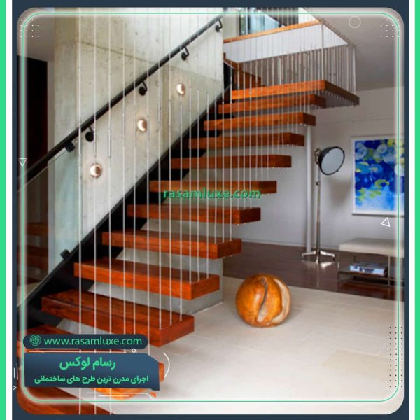 نرده کابلی پرده ای عمودی