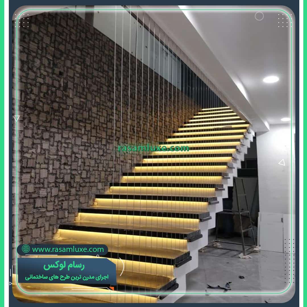 قیمت نرده کابلی عمودی پرده ای