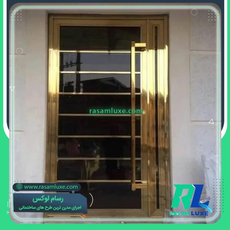 خرید درب استیل تک لنگه + قیمت درب استیل تک لنگه رسام لوکس