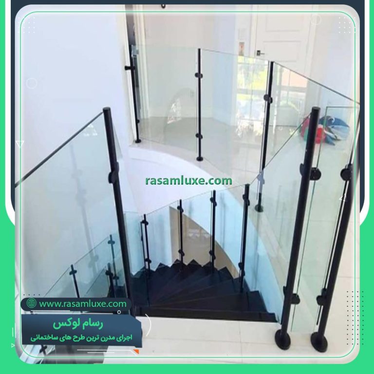 نرده استیل شیشه ای + قیمت نرده استیل با شیشه نرده استیل شیشه ای + قیمت نرده استیل با شیشه