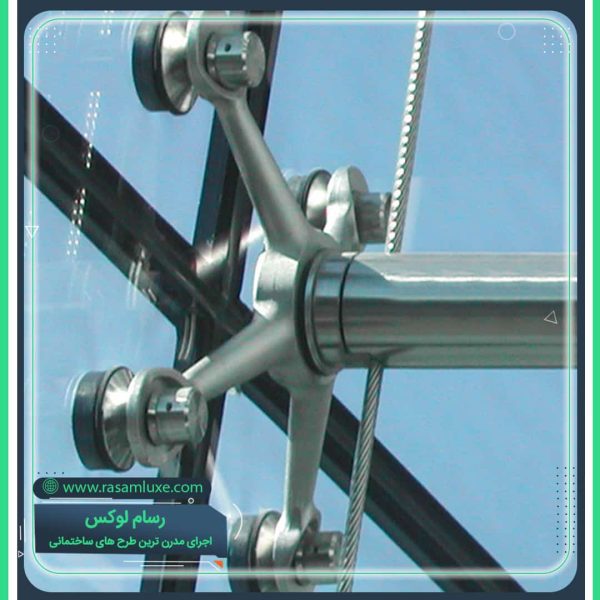 اتصالات نما شیشه اسپایدر