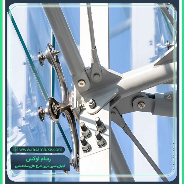 فروش یراق الات و اتصالات نمای شیشه ای اسپایدر