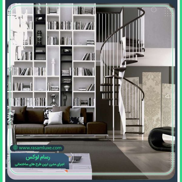 قیمت پله مارپیچ حول محور