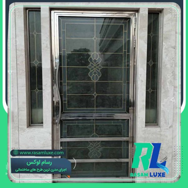 درب استیل ضد سرقت ورودی تالار