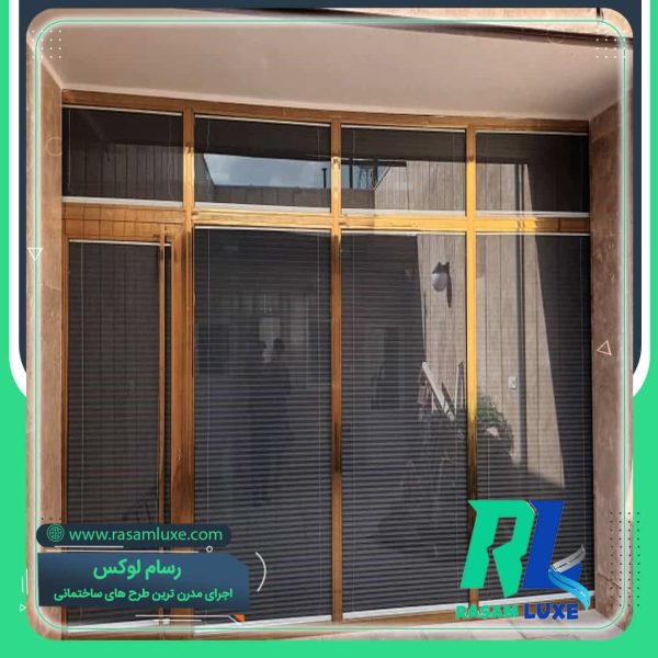 اجرای درب استیل ورودی فروشگاه