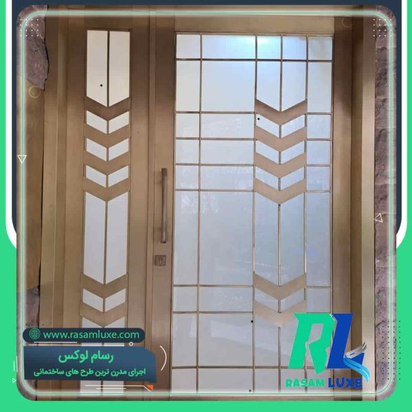 قیمت ساخت درب استیل ورودی ویلا