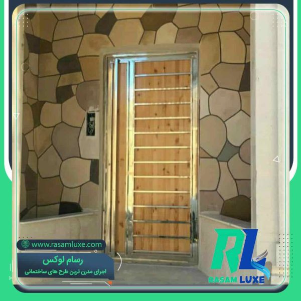 ارزان ترین درب استیل ورودی ویلا