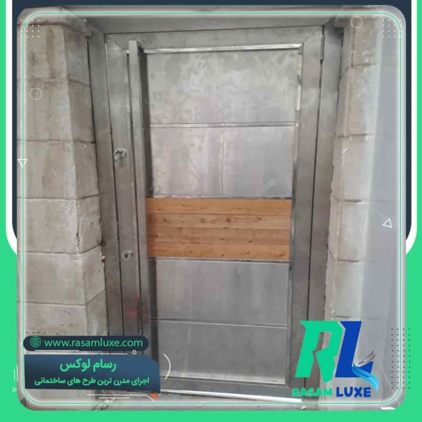 درب استیل تک لنگه قیمت