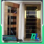9- پروژه ساخت درب استیل تک لنگه ورودی