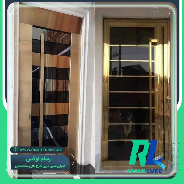 9- پروژه ساخت درب استیل تک لنگه ورودی 9- پروژه ساخت درب استیل تک لنگه ورودی
