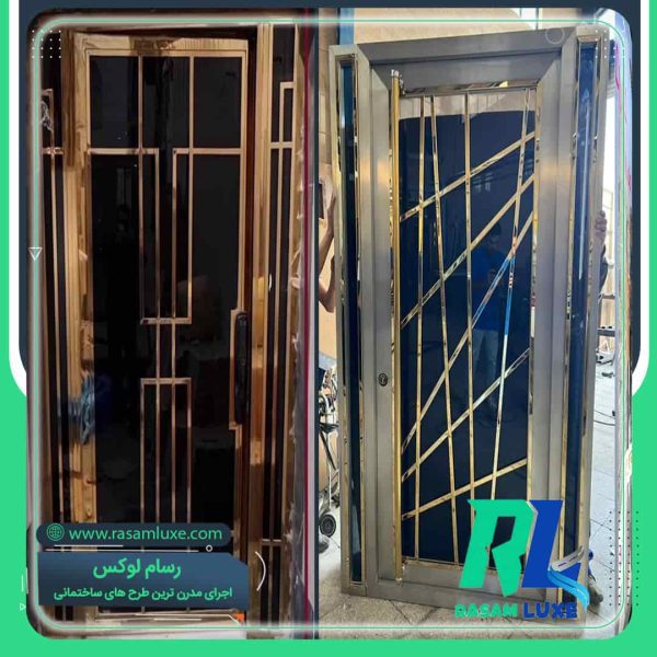 درب استیل ورودی تک لنگه مشهد