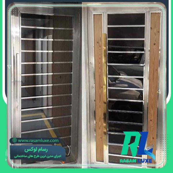 هزینه ساخت درب استیل تک لنگه مشهد