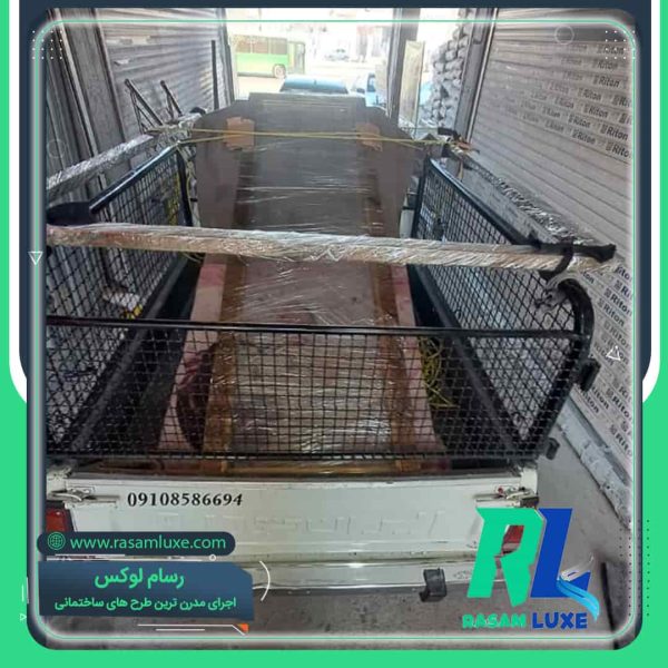 حمل درب استیل ورودی مغازه