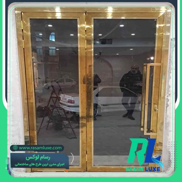 ارزان ترین قیمت درب استیل ورودی مغازه