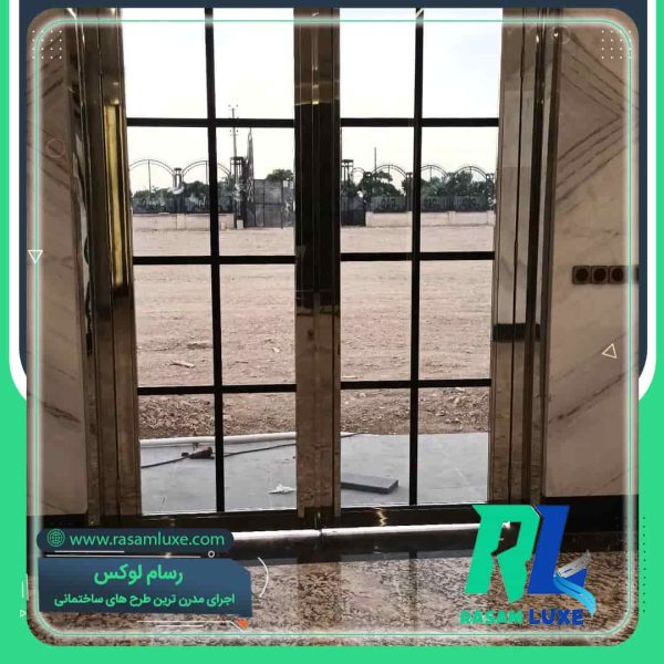 پروژه درب ورودی مجتمع 6 6- پروژه ساخت درب استیل ضد سرقت مجتمع تجاری